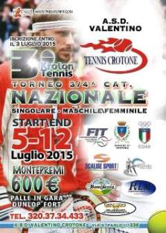Torneo Nazionale Tennis "Città di Crotone"