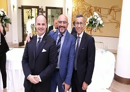 Michele Lucente, Ugo Pugliese e Mario Spanò