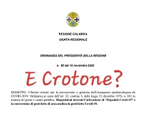 E Crotone?