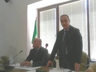 Il neo presidente del Consiglio Comunale Serafino Mauro