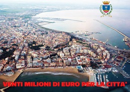 Venti milioni di euro per la città
