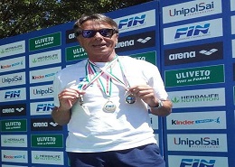 Il campione italiano Enzo Foglia