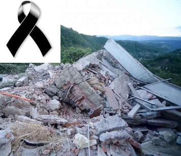 Lutto per le vittime del terremoto del centro Italia
