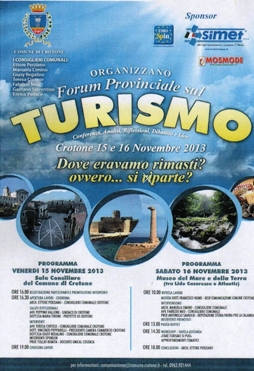Forum Provinciale sul turismo