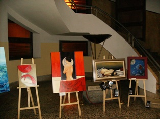 Mostra d'arte nella casa comunale