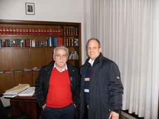 Il sindaco Vallone e l'assessore Castelliti