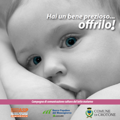 campagna di comunicazione latte materno