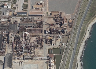L'ex area industriale di Crotone