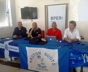 Un momento della conferenza stampa
