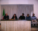 Un momento della conferenza stampa