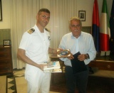 Il capitano Rossano ed il sindaco Vallone