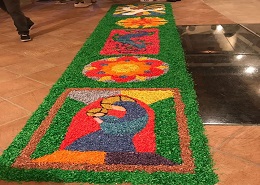 Una infiorata