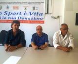 Un momento della conferenza stampa