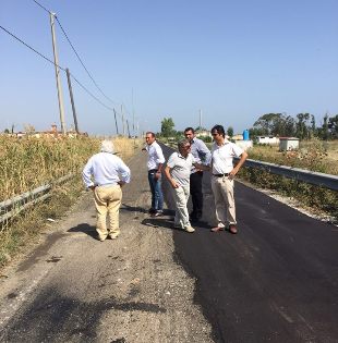 Lavori in via delle Conchiglie