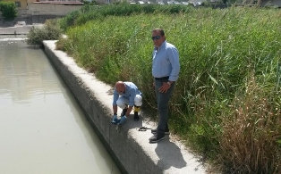 I rilievi sul fiume Esaro