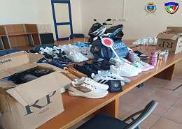 La merce sequestrata