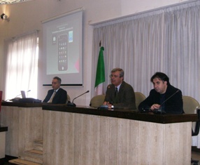 Un momento della conferenza stampa