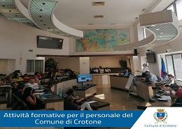 Un momento del corso di formazione