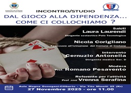 La locandina dell'iniziativa