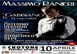 Massimo Ranieri a Crotone