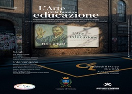 La locandina dell'iniziativa