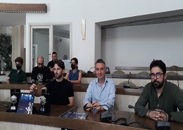 Un momento della conferenza stampa