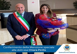 Un momento della cerimonia