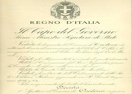 Il Decreto del 2 febbraio 1938