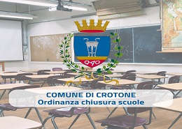 Ordinanza chiusura scuole