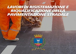 Lavori di riqualificazione stradale