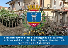 Stato di emergenza e di calamità