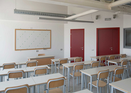 Un'aula scolastica