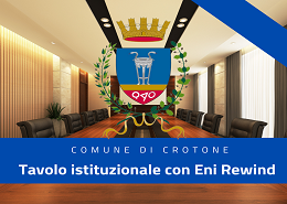 Tavolo istituzionale con Eni Rewind