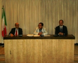 Un momento della conferenza stampa