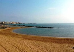 Un tratto di spiaggia