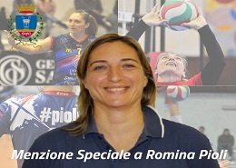 Menzione Speciale a Romina Pioli