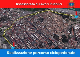 Il percorso ciclopedonale