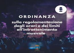 Regolamentazione orari intrattenimento musicale 