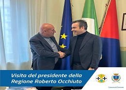 Un momento della visita