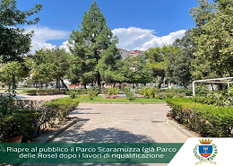 Il Parco Scaramuzza (già parco delle Rose)