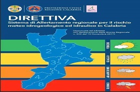 Direttiva sistema allerta meteo