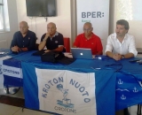 Un momento della conferenza stampa