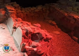 Il sito archeologico di via Napoli