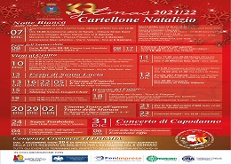 Il calendario degli eventi per le Festività Natalizie