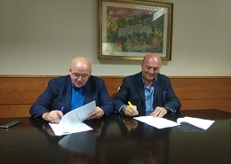 Il presidente Oliverio e il sindaco Pugliese