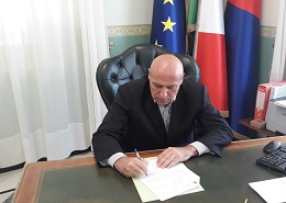 Il sindaco Vincenzo Voce