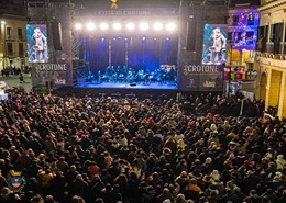 Piazza Pitagora il 31 dicembre