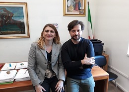 L'assessore Gentile e lo chef Nicoletta