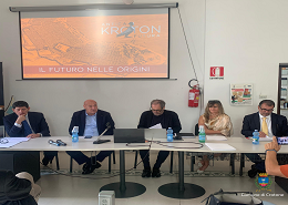 Un momento della conferenza stampa