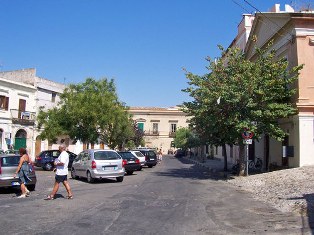 Piazza Castello, cuore del centro storico